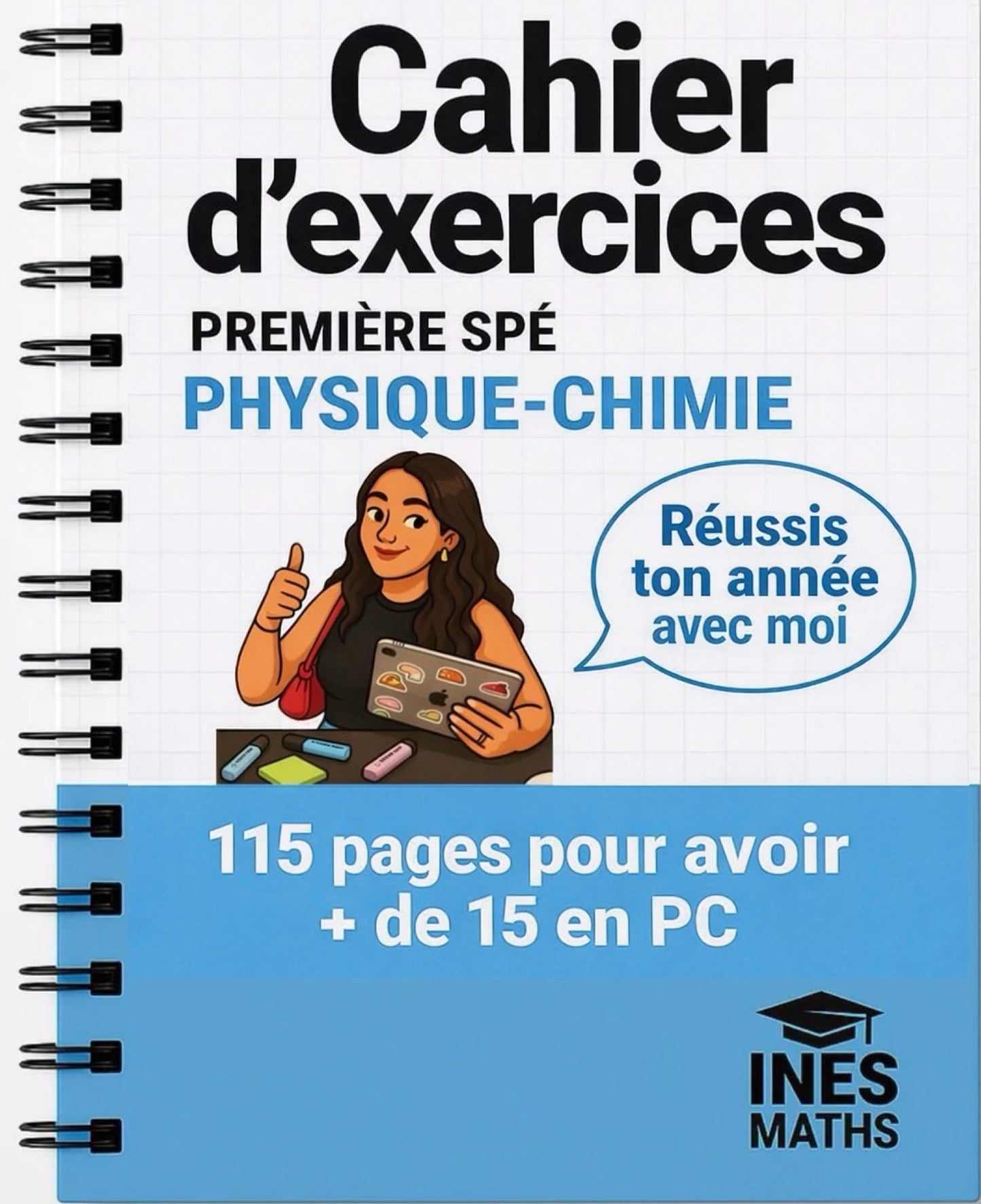 Cahier d'exercice de 1ère spé physique chimie