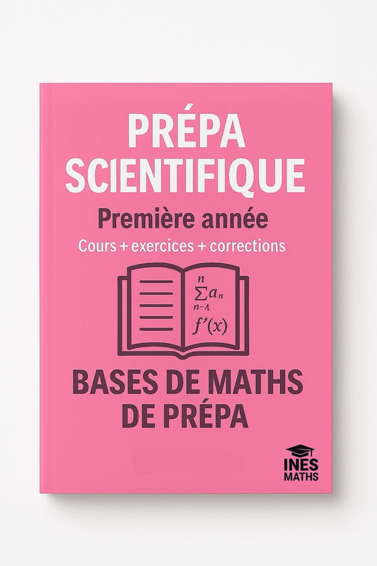 Fiches de révision et exercice de prépa scientifique en maths