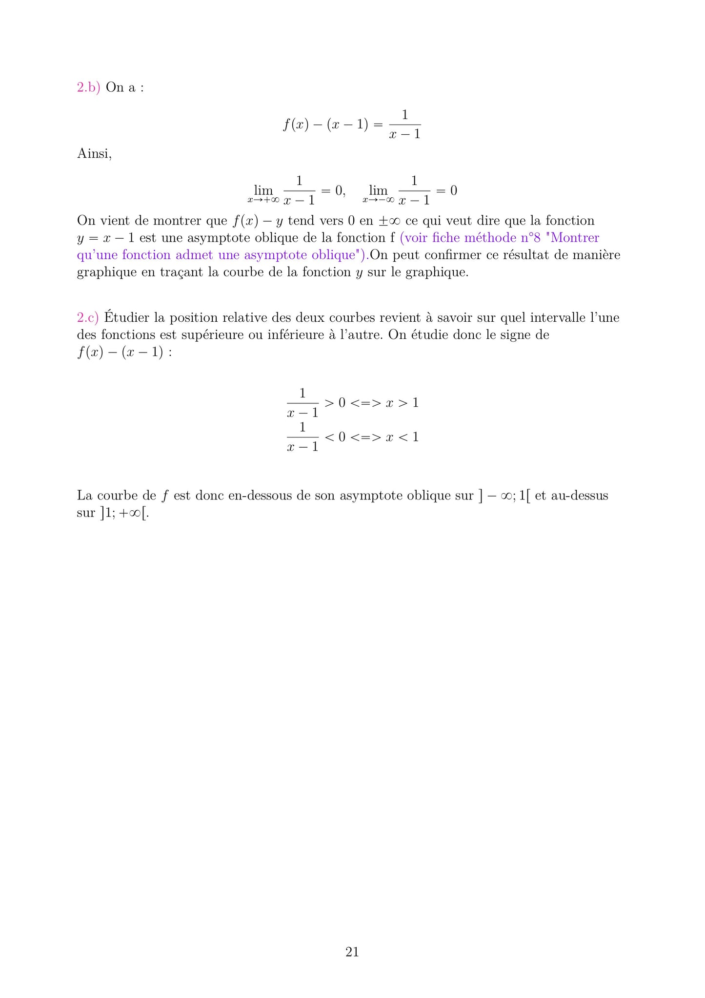 Fiche d'exercice sur les fonctions en Maths Terminale. Support pour révision bac spécialité