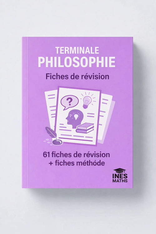 BAC Philo : Fiches de révision + méthode + citations (61 fiches)