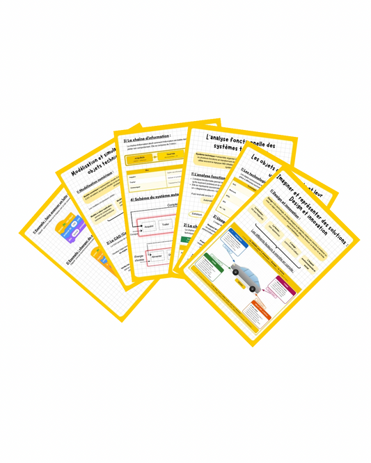 Fiches brevet technologie (27 pages)