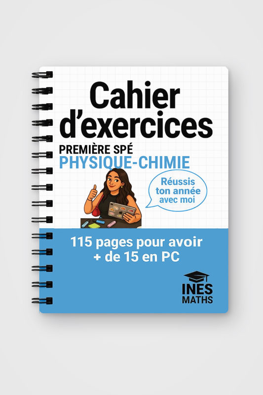 1ère spé PC : Cahier d’exercices (115 pages)