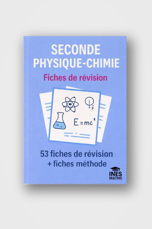 Seconde Physique Chimie : Fiches de révision & méthodes (53 Pages)