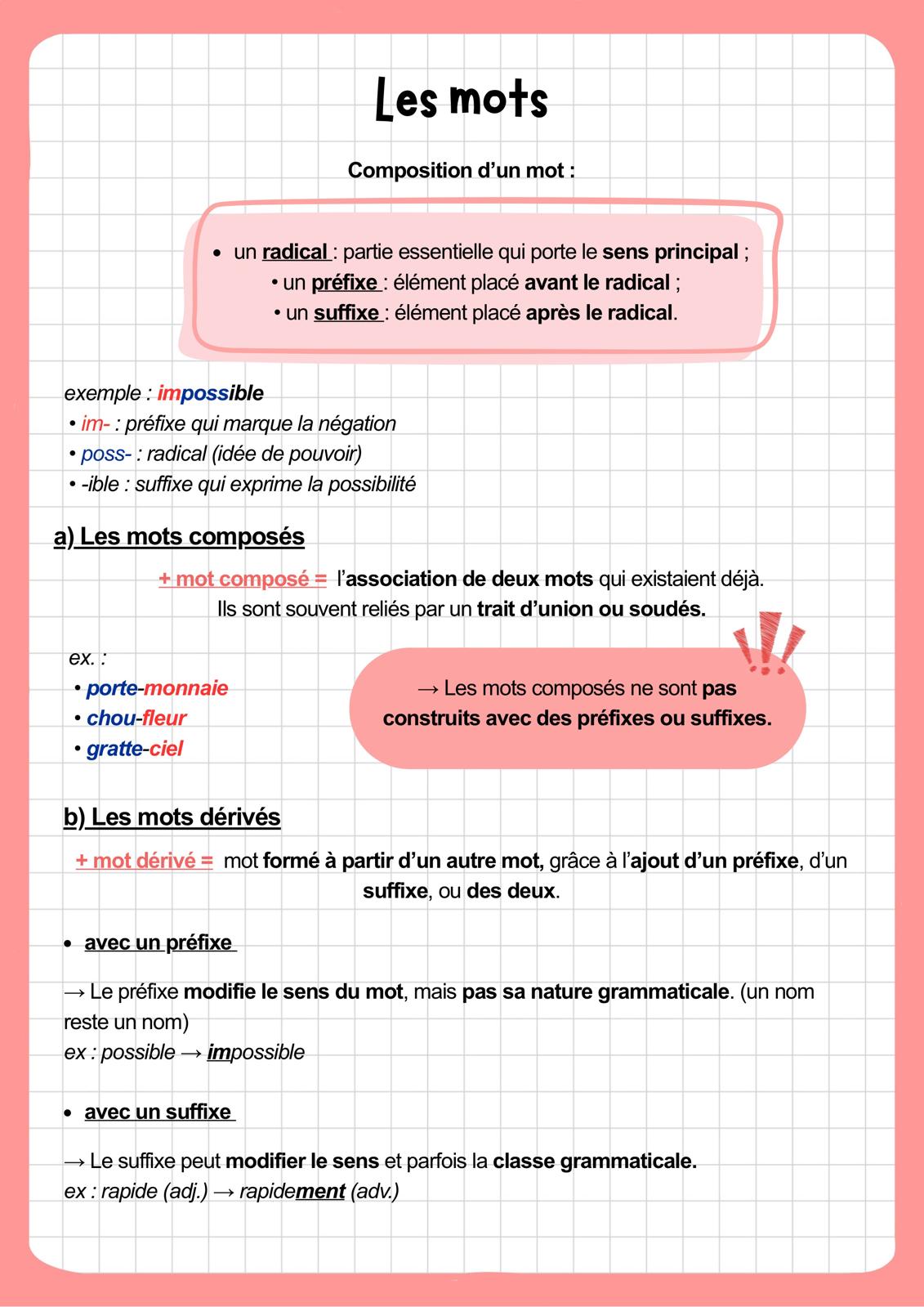 Pack brevet de français (47 pages)